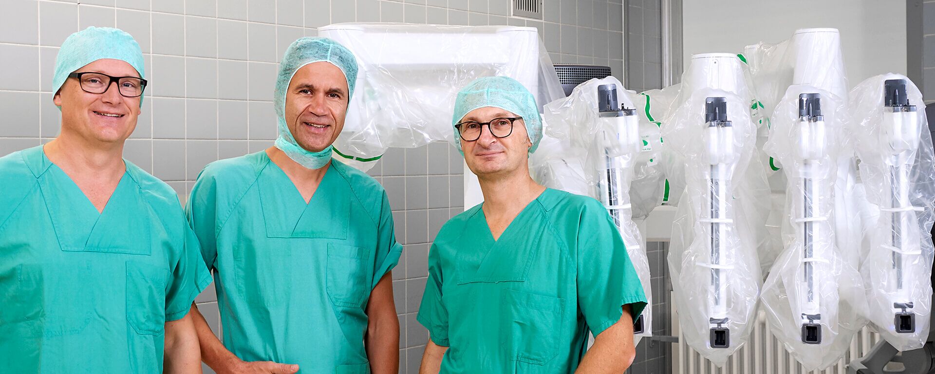 Foto: Dr. Hemcke, Dr. Wolters und Dr. Moormann